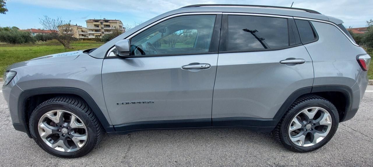 JEEP COMPASS 2WD 1,6 DIESEL 120 CV LIMITED PELLE NAVI TELEFONO LEGA STRAFULL IMPECCABILE