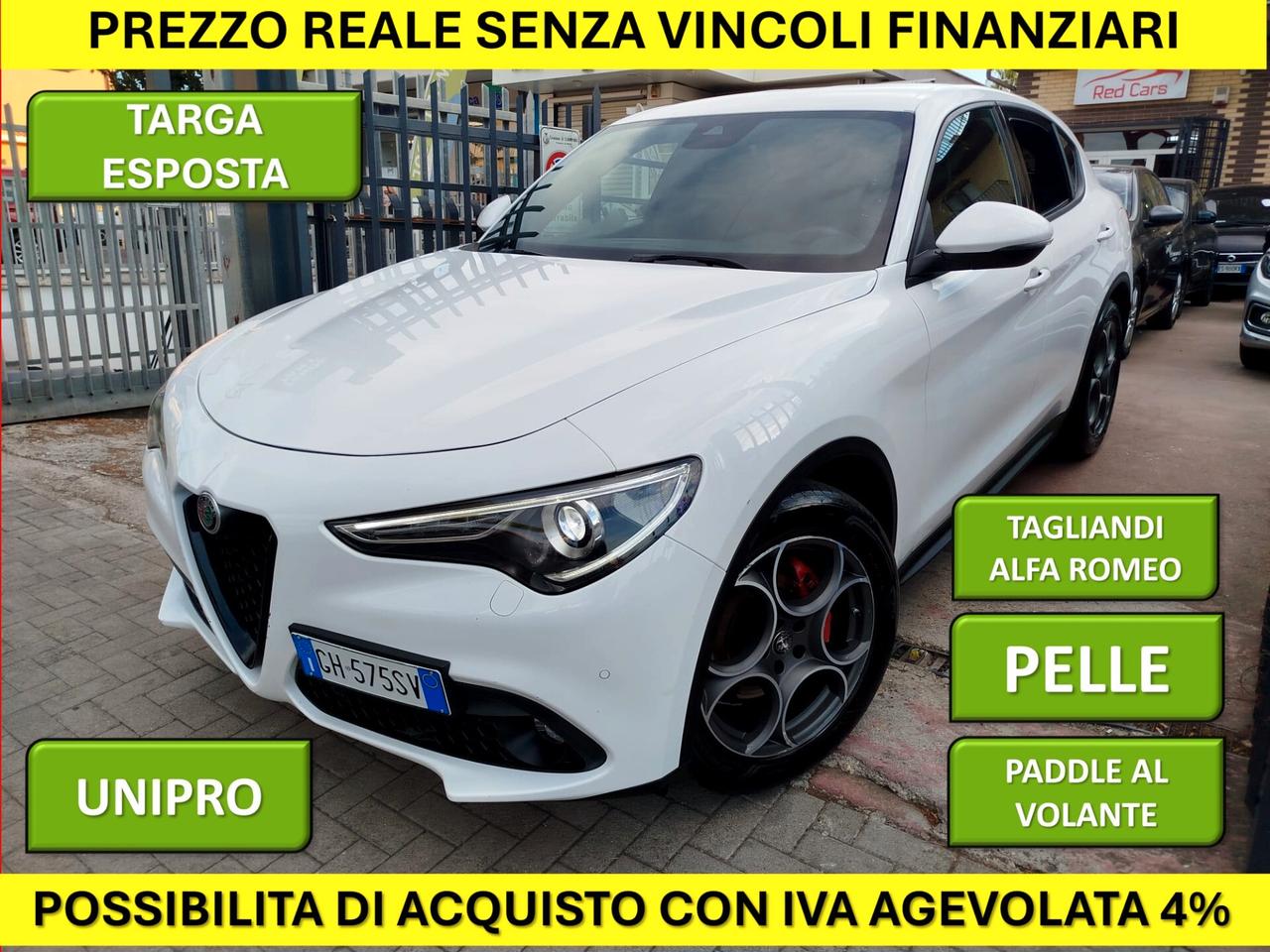 STELVIO SPRINT Q4 190cv UNIPRO*PREZZO VERO* TAGLIANDATA ALFA ROMEO