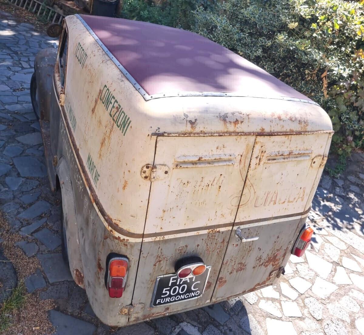Fiat 500C Furgoncino motore Km zero