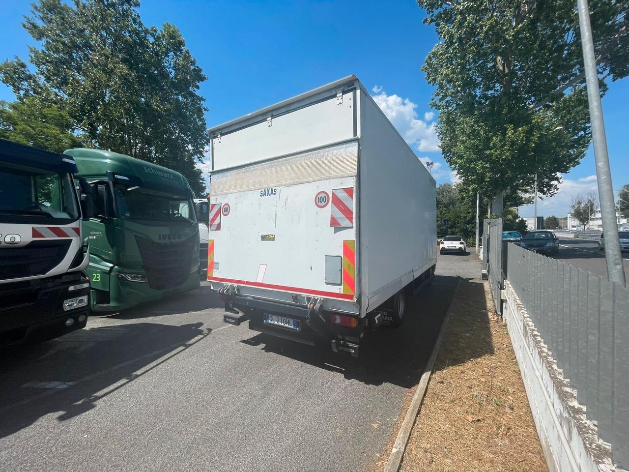 Iveco eurocargo 75E180 furgone e sponda
