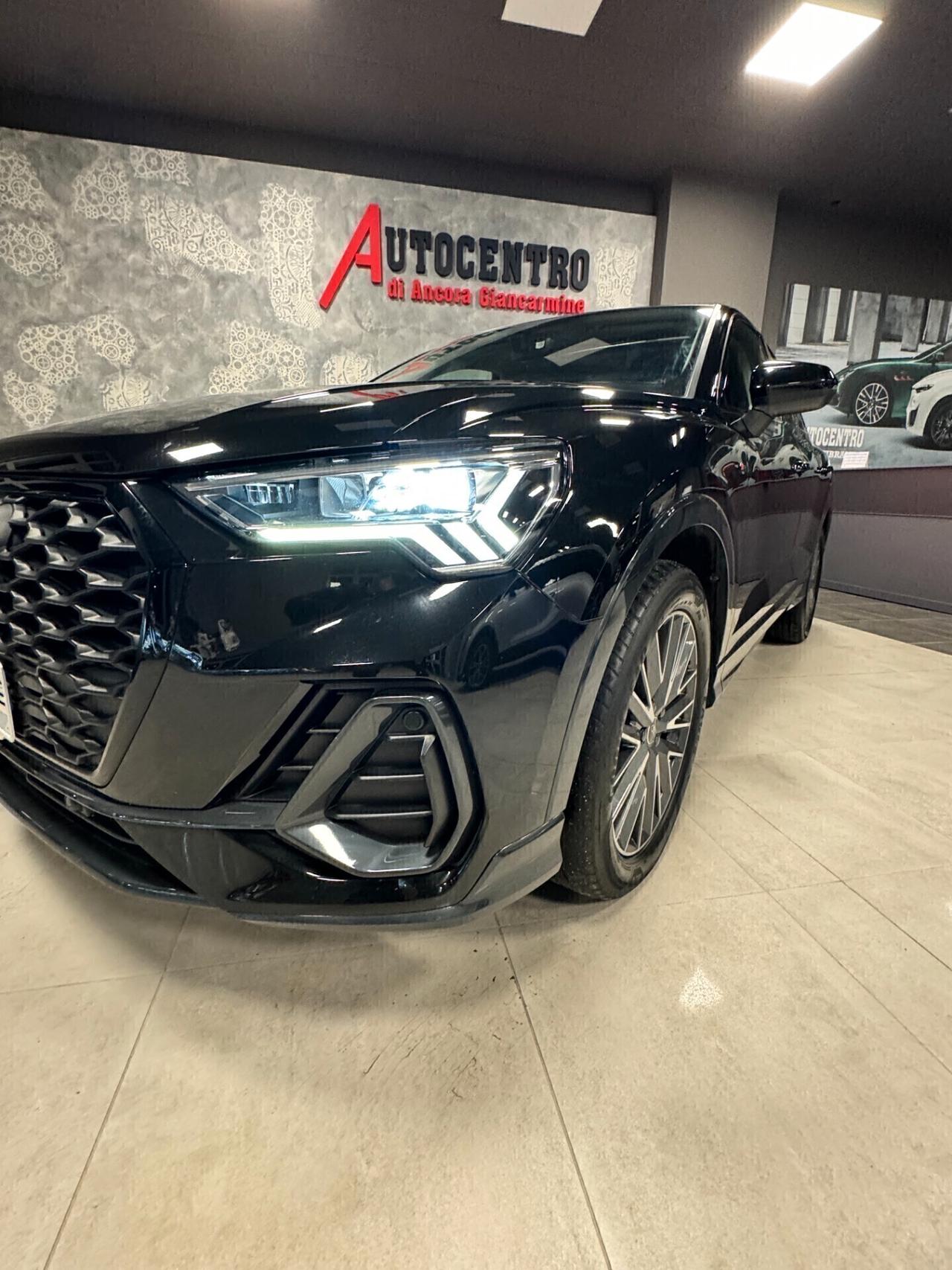 AUDI Q3 SBACK 2.0 TDI STRONIC SLINE TETTO APRIBILE