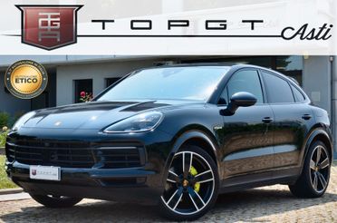 PORSCHE CAYENNE COUPE 3.0 E-HYBRID 470cv TIPTRONIC, CRONOLOGIA SERVICE PORSCHE, UNICOPROP, UFF ITALIANA, EURO 6D, TETTO, HI-FI BOSE, RETROCAMERA 360°, PERMUTE