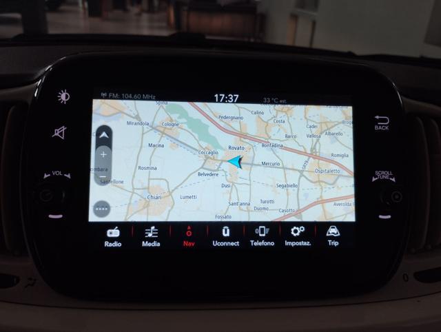 FIAT 500 Hybrid LOUNGE Cerchi16-Clim.Aut-NAVI-CARPLAY-Tetto