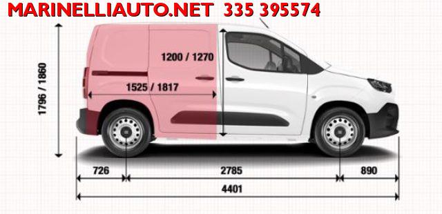 FIAT Doblo 1.5 BlueHdi 100CV CH1 3 POSTI P.CONSEGNA