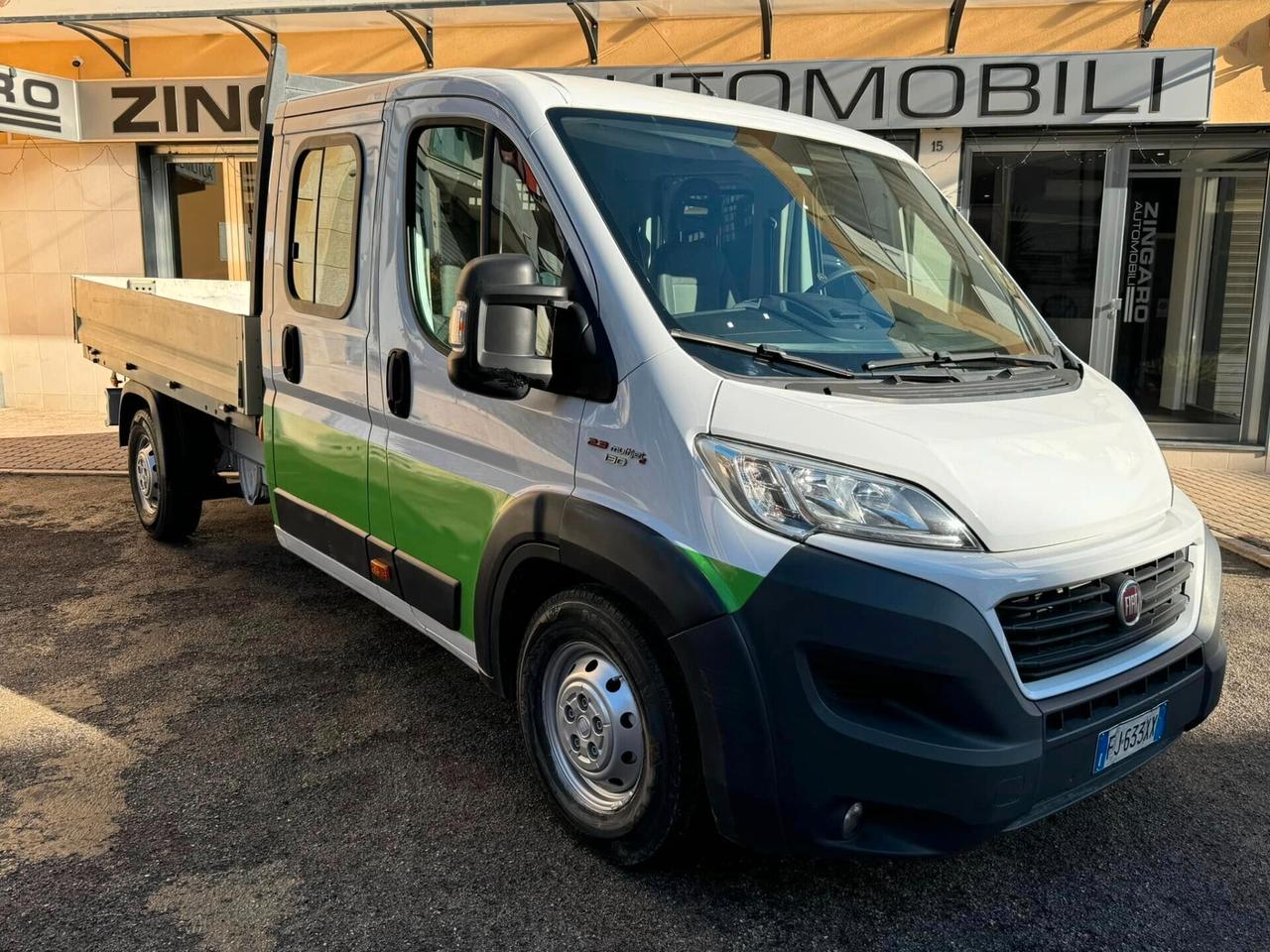 FIAT DUCATO 2.3 MJ 130CV. CASSONATO DOPPIA CABINA 7 POSTI