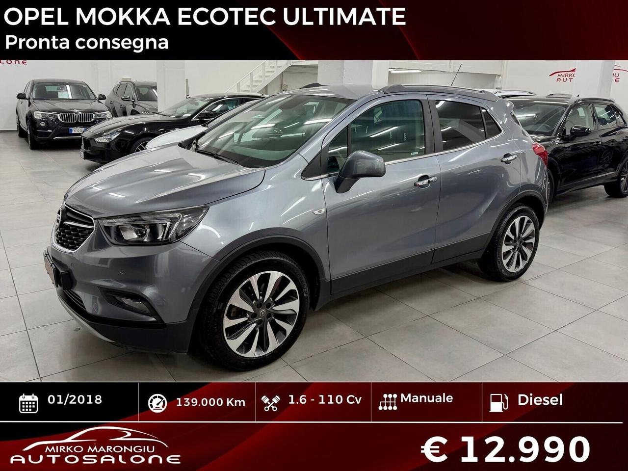 Opel Mokka X 1.6 CDTI 4x2 Start&Stop FINANZIABILE