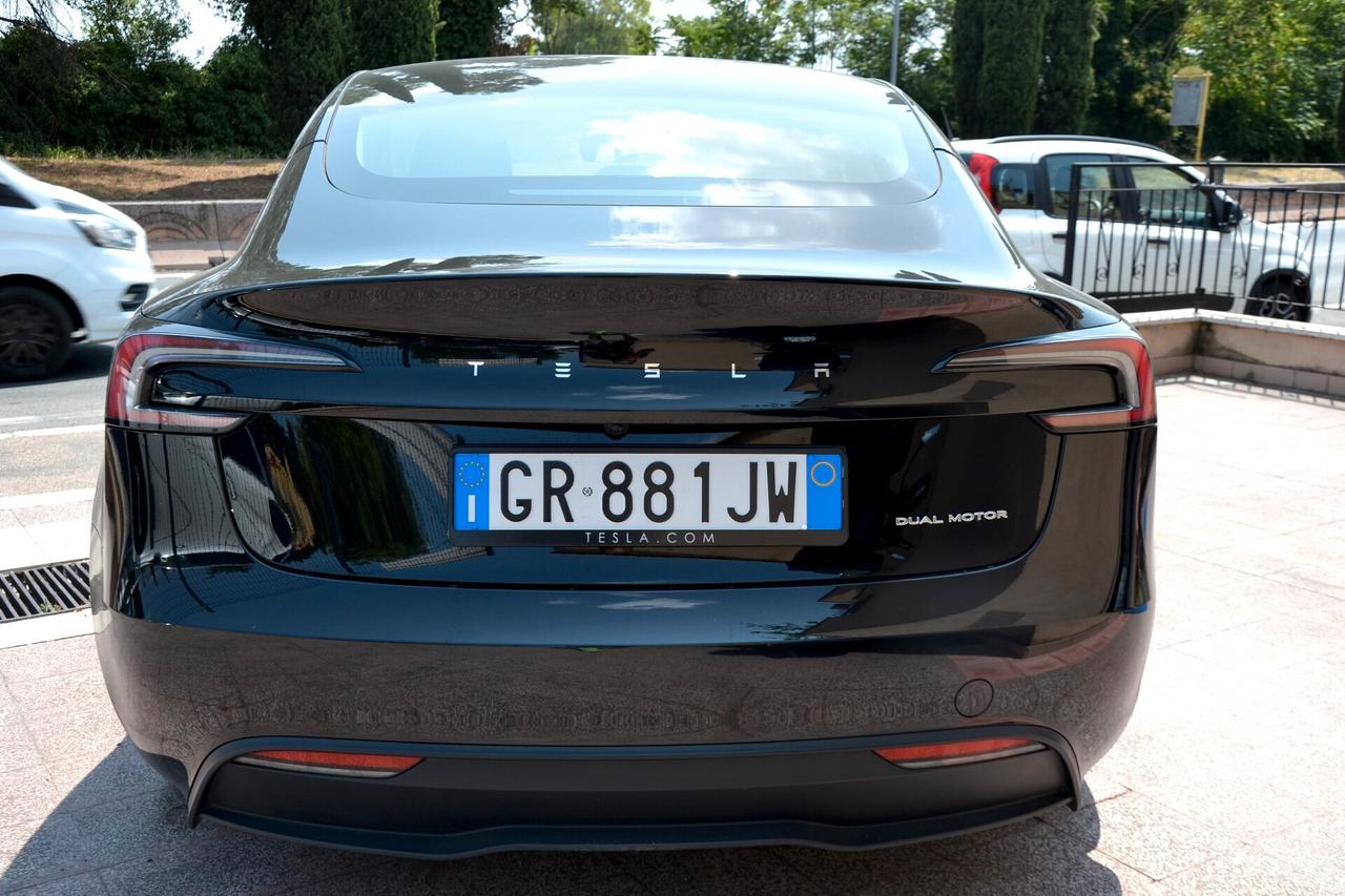 MODEL 3 AWD LONG RANGE MY24 RESTYLING ️ PREZZO SENZA VINCOLI️UNIPRO'ITALIANA