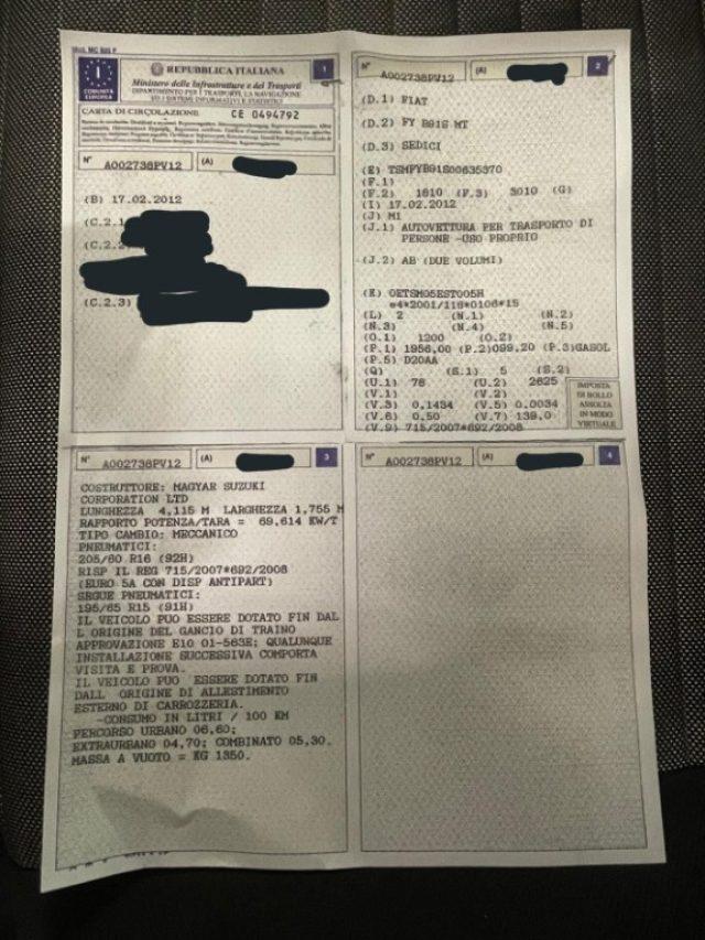 FIAT Sedici 2.0 MJT 16V DPF 4x4 Emotion