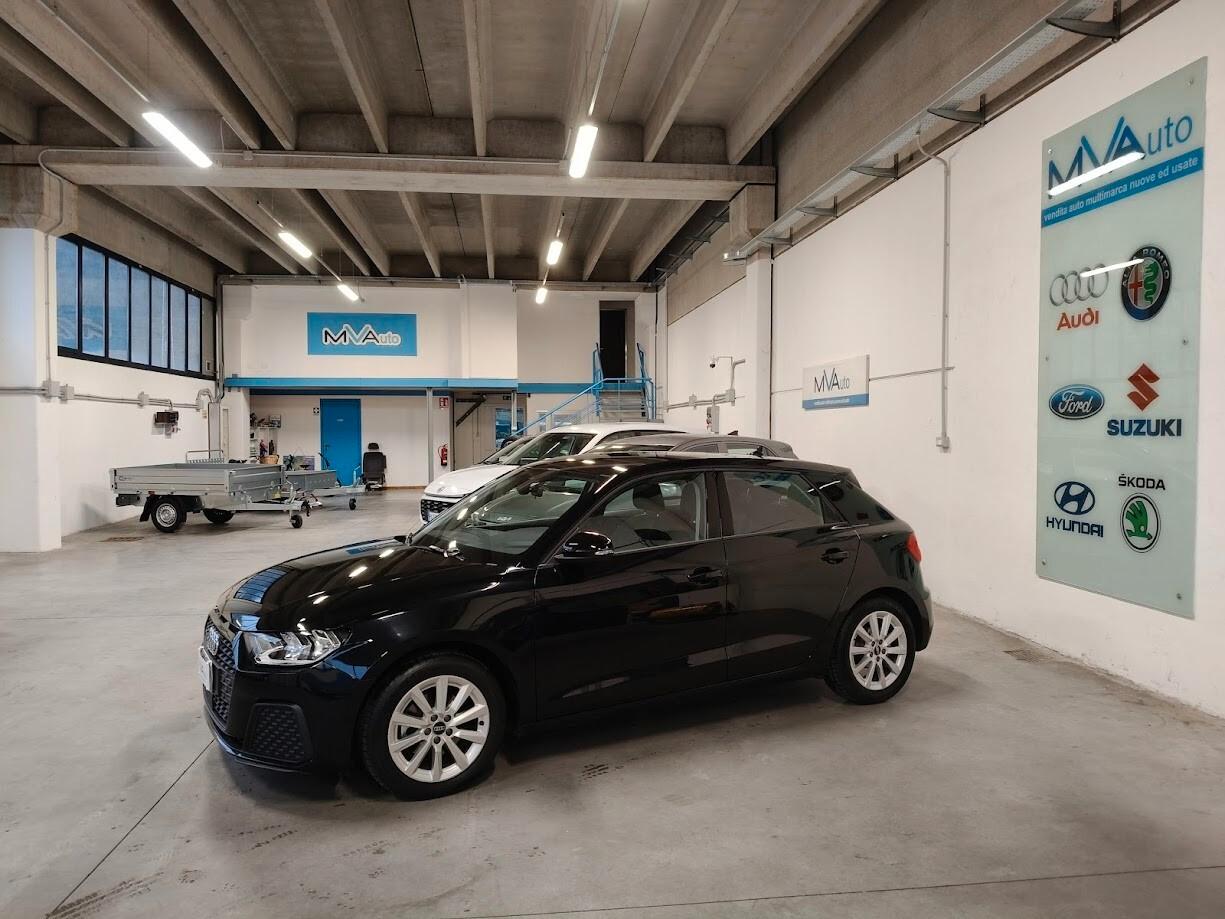 Audi A1 SPB 30 TFSI Identity Black UNICO PROPRIETARIO