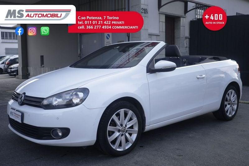 Volkswagen Golf Volkswagen Golf Cabriolet 1.6 TDI Unicoproprietario