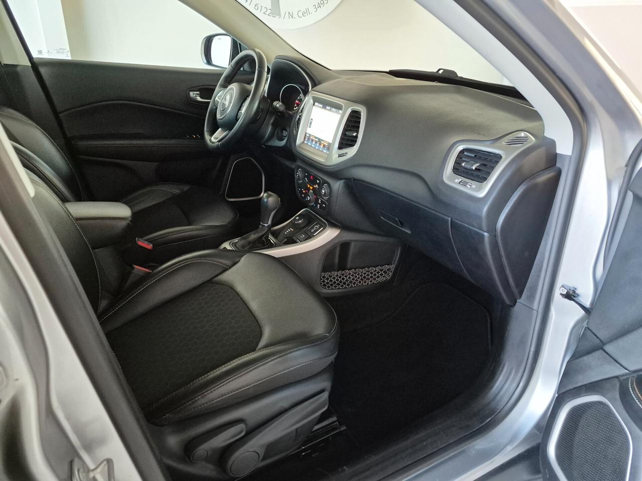 Jeep Compass 2.0 MTJ LONGITUDE 4WD 140 CV AUTOMATICA LED RETROCAM. CRUISE CONTROL CARPLAY CLIMA AUTO.