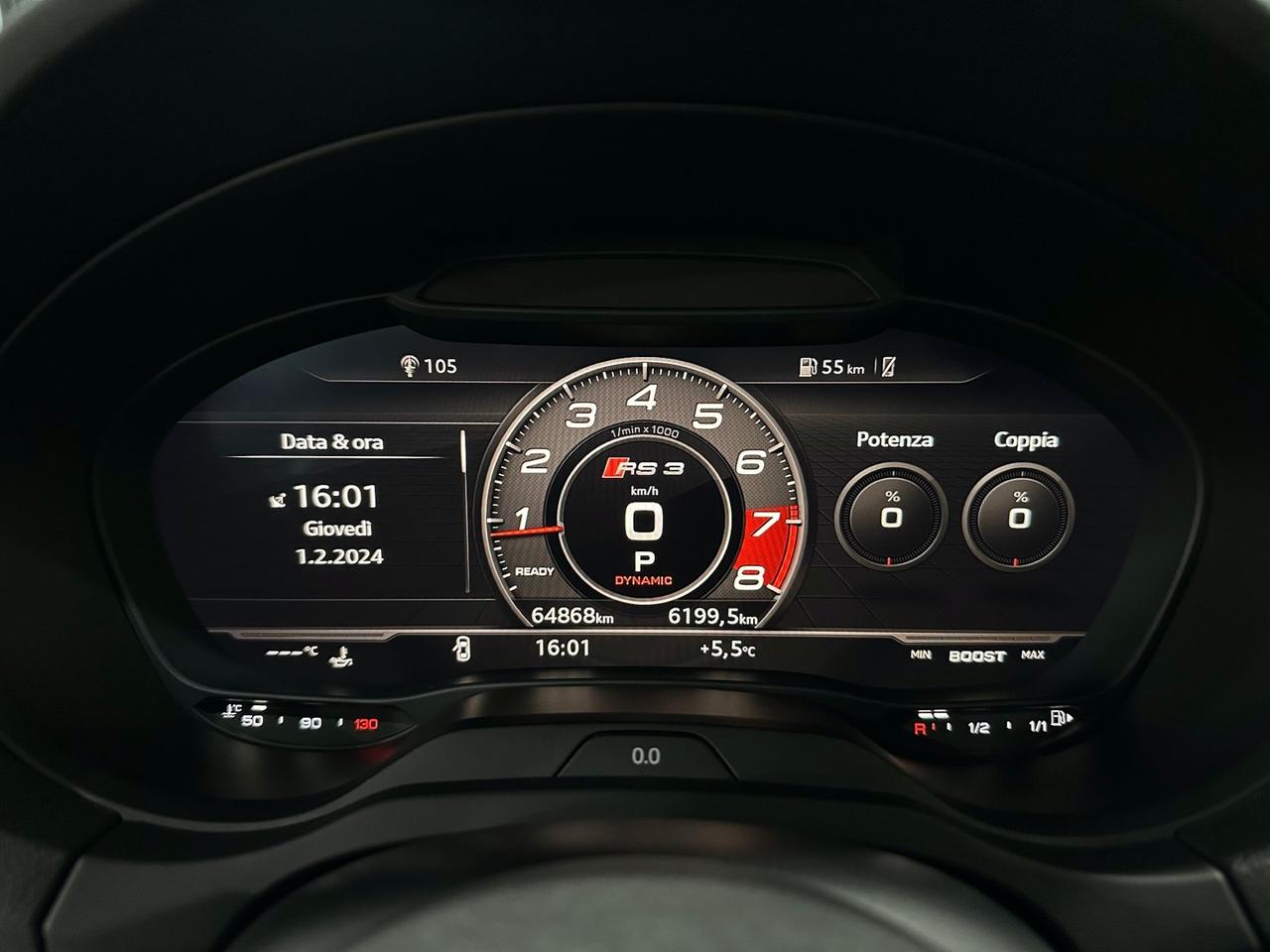 Audi RS3 SPB 2.5 TFSI PRONTA CONSEGNA
