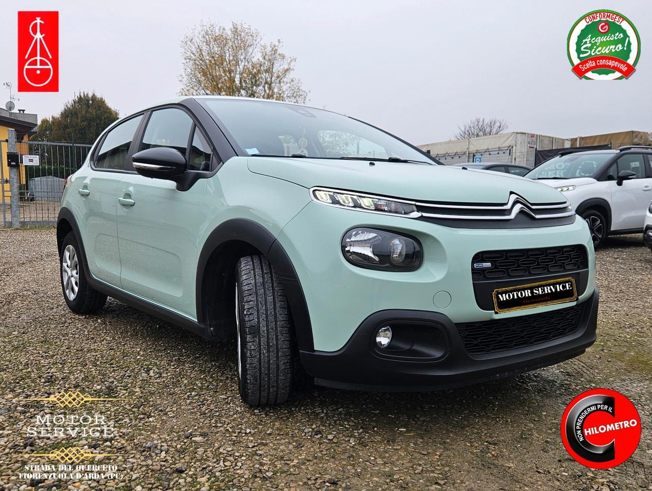 Citroen C3 1.2 NEOPATENTATI 39000KM GARANTITA