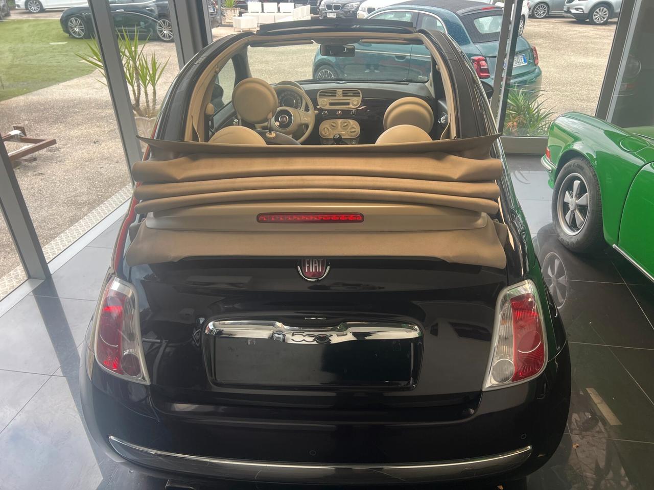 Fiat 500 0.9 TwinAir Turbo 105 CV Lounge CABRIOLET/PELLE BI-COLORE/R"15/SENSORI