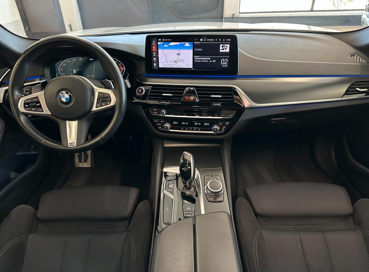 BMW 520D MHEV BERLINA MSPORT AUTO *TETTO*CARPLAY*LUCI*