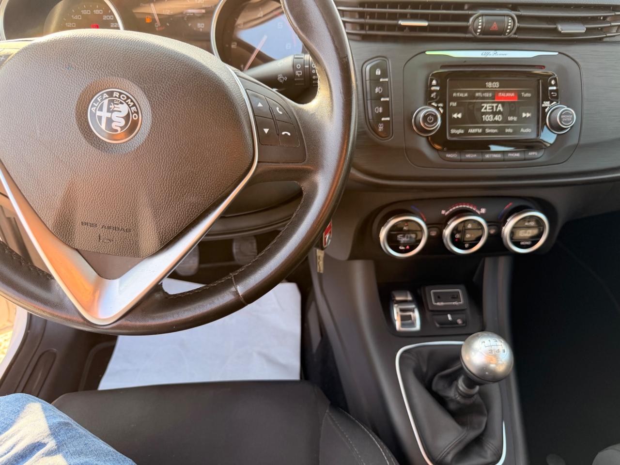 Alfa Romeo Giulietta 1.6 JTDm 120 CV anno 2016