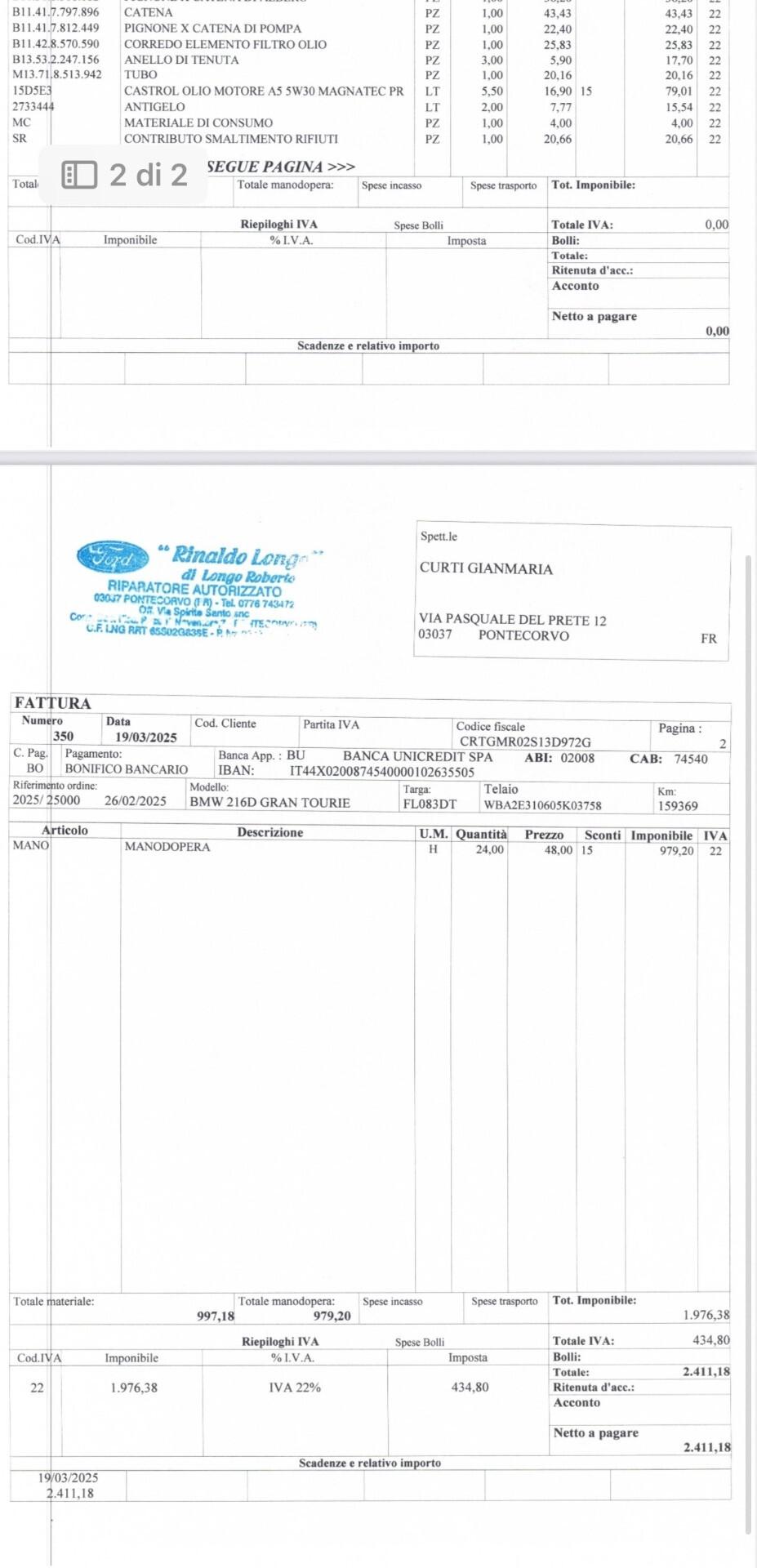 Bmw 216 216d Active Tourer Luxury