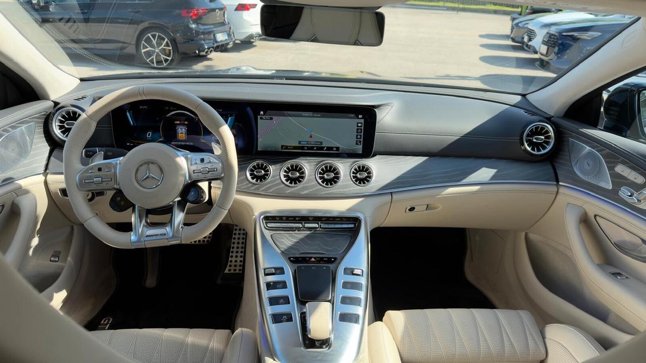 Mercedes-benz GT Coupé 4 43 4Matic+ Mild hybrid AMG *PRONTA CONSEGNA*SEDILI A GUSCIO* TETTO PANORAMICO*BURMESTER*