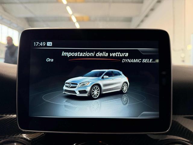 MERCEDES-BENZ GLA 45 AMG 4Matic*TETTO*SCARICHI SPORTIVI*RETROCAMERA*