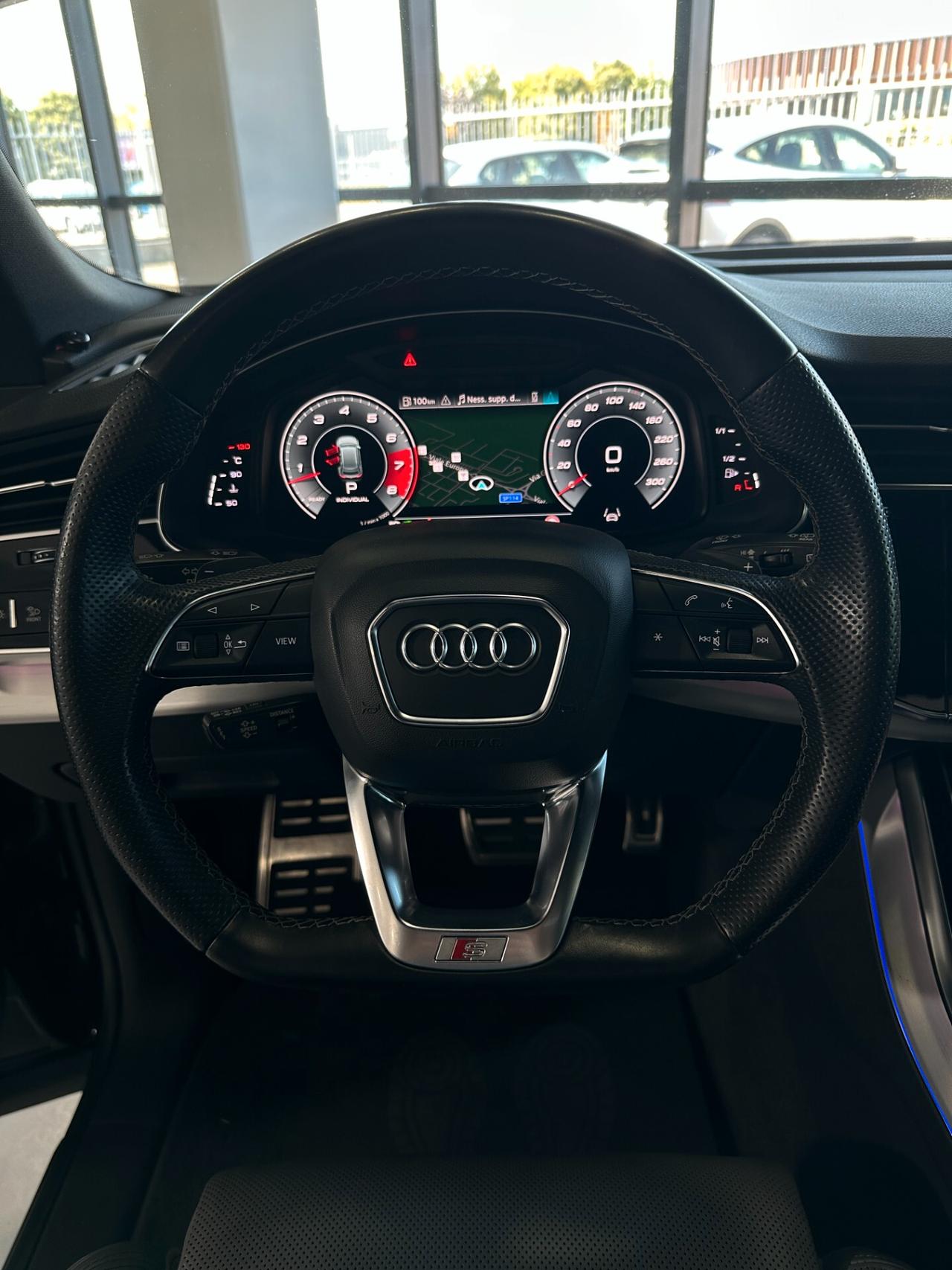 Audi Q8 S-LINE MHEV Cerchi22"+B&O+SospPneumatiche+TettoApribile