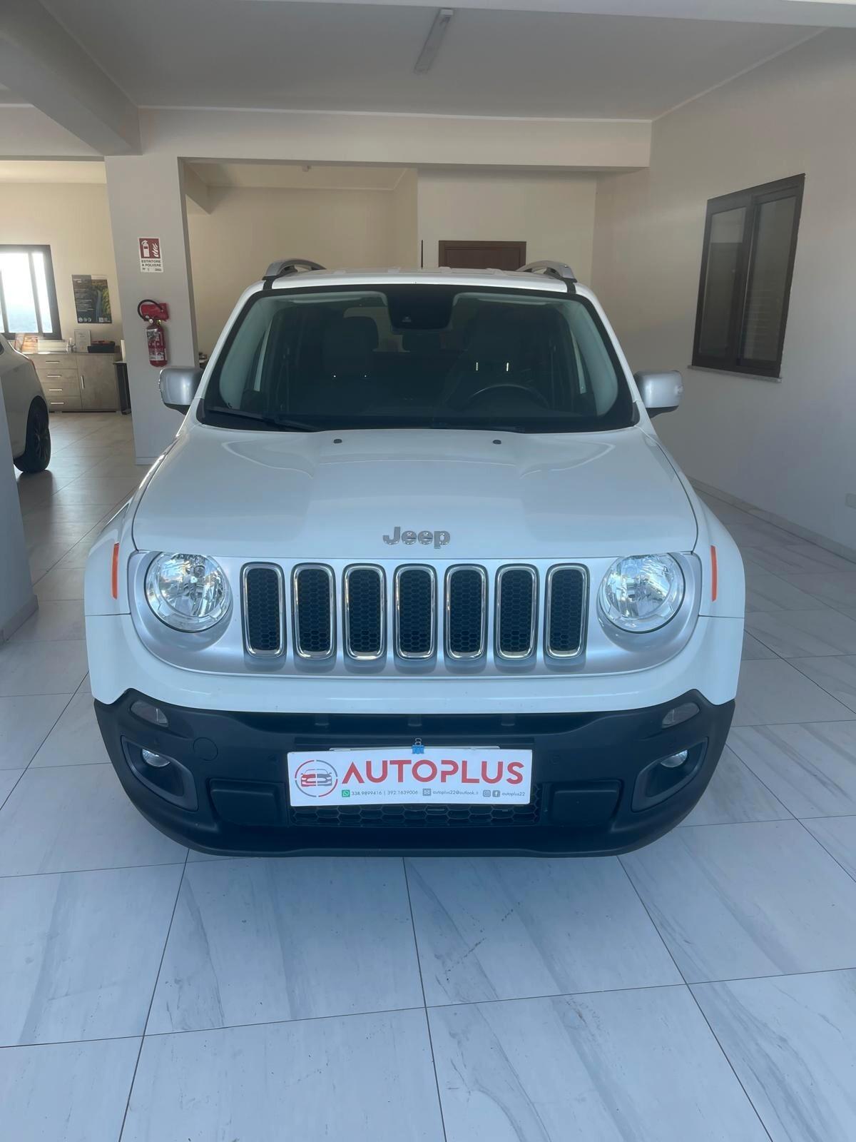 Jeep Renegade 1.6 Mjt 120 CV Limited 2017 UNICOPROPIETARIO