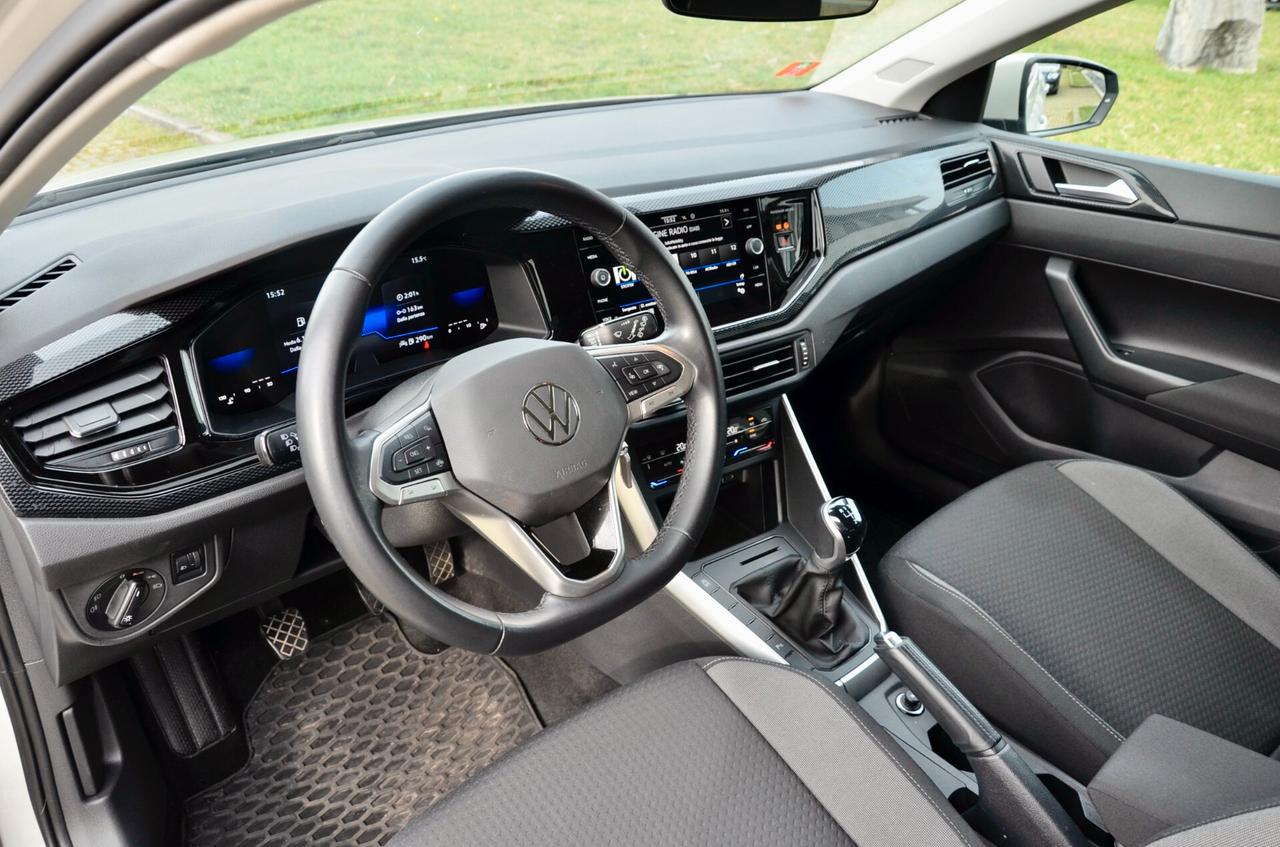 VOLKSWAGEN POLO 1.0 TSI LIFE 95cv, PREZZO REALE, UNICO UTILIZZATORE, UFF ITALIANA, FARI LED, APPLE ANDROID, EURO 6D, PERMUTE