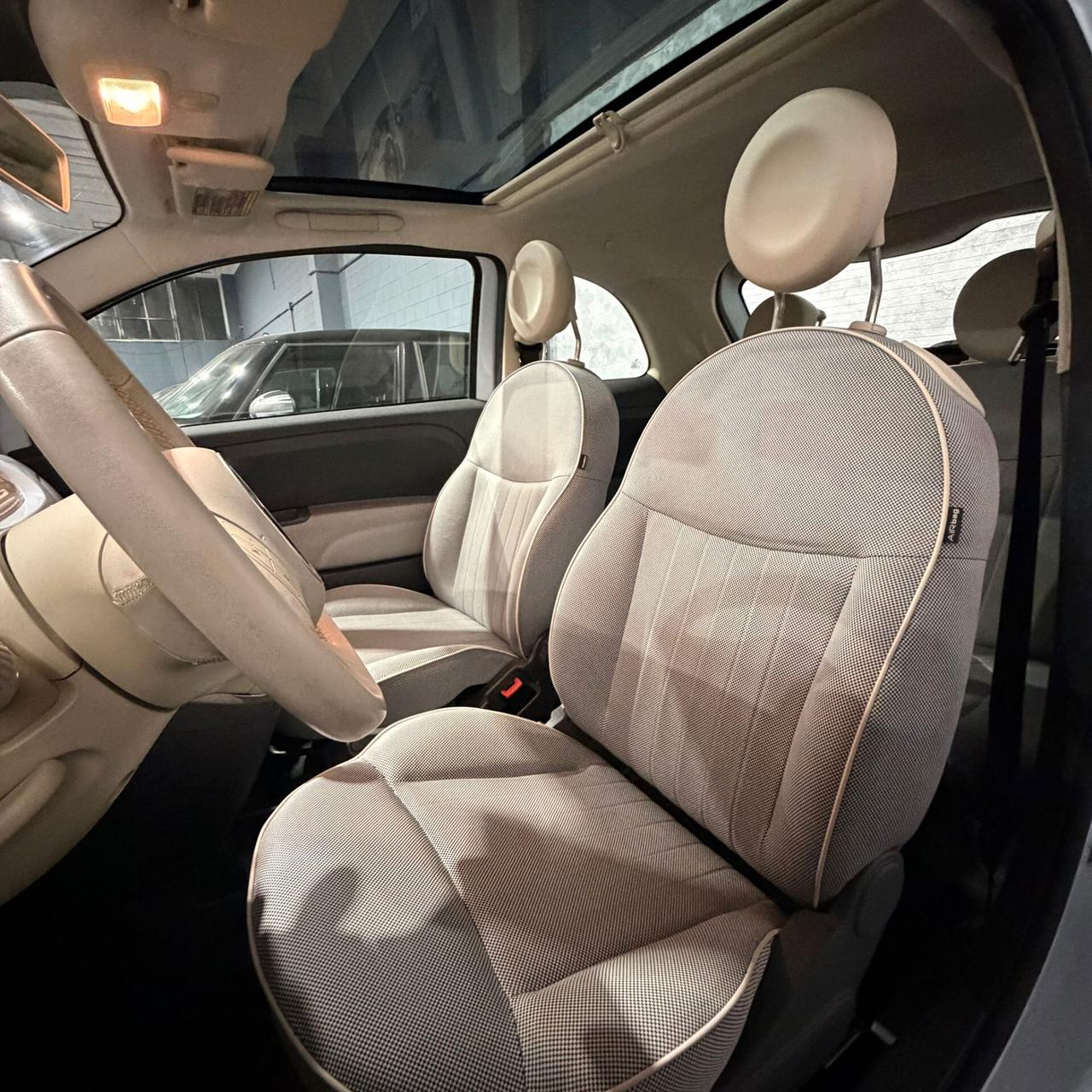 Fiat 500 1.2 Lounge neopatentati, sensori di parcheggio post