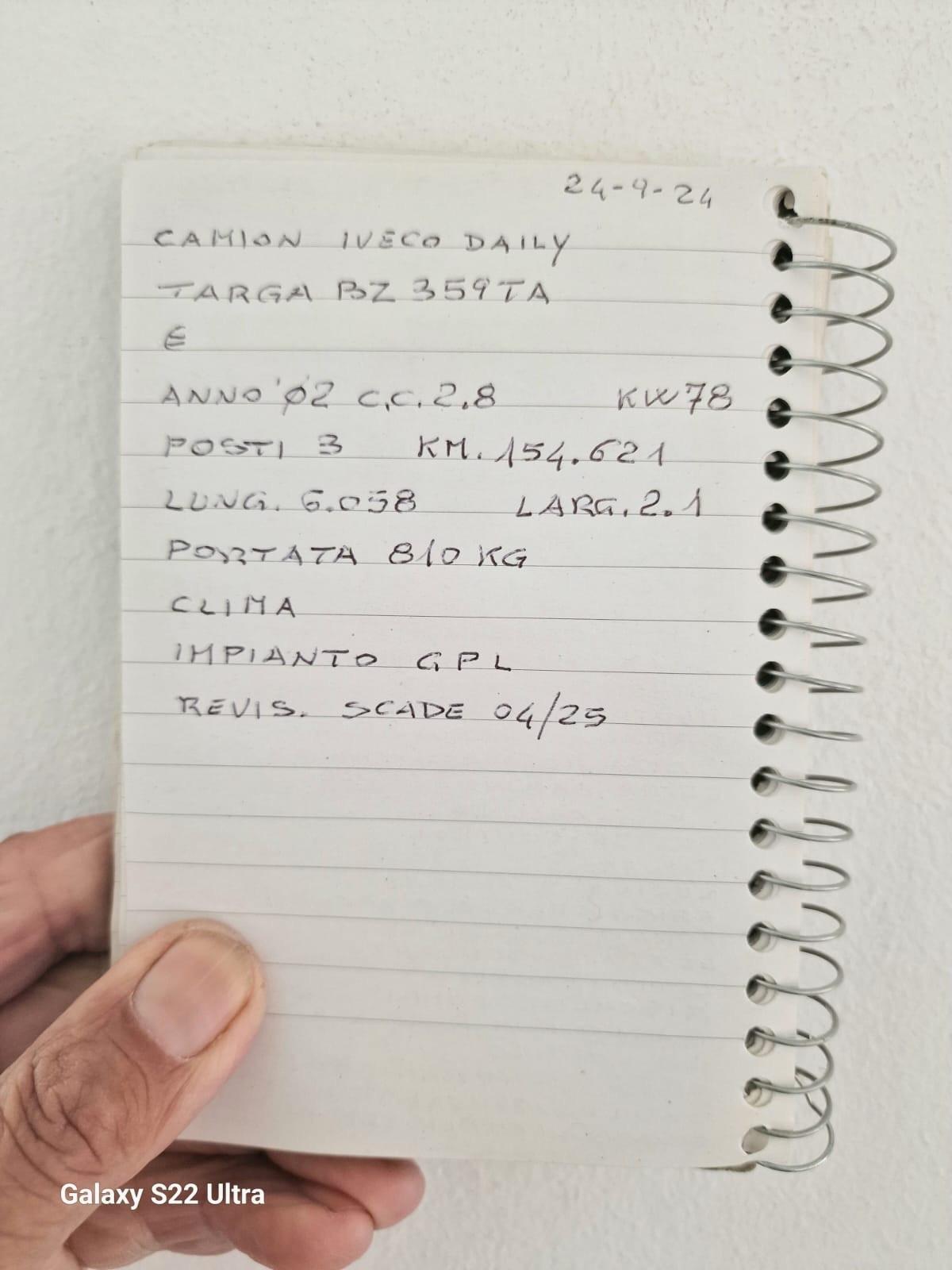 798 iveco Daily del 2005 in saldo