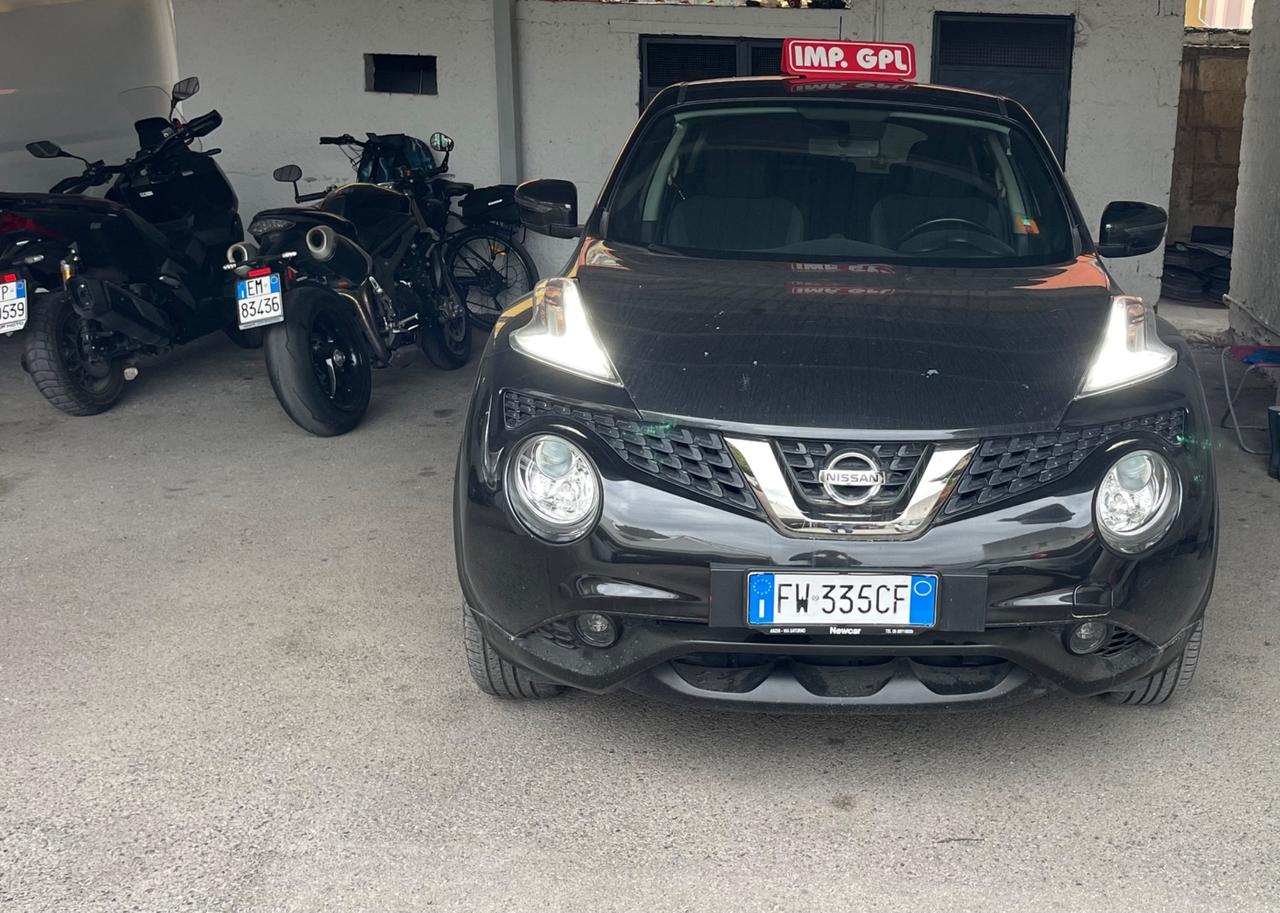 Nissan Juke 1.6 GPL Acenta KM 126.000 CERTIFICATI!!!