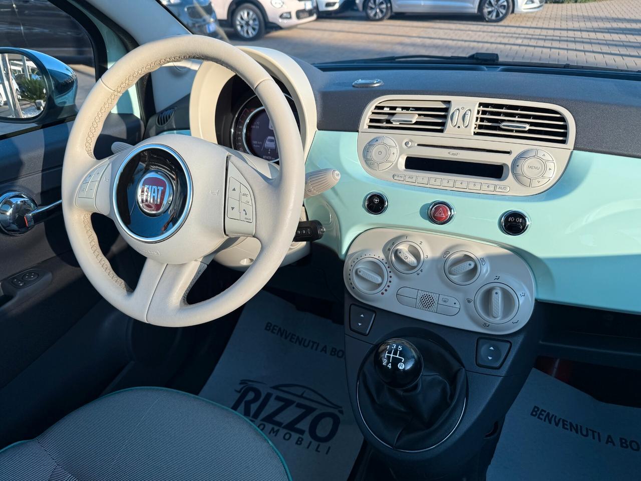 FIAT 500 1.2 LOUNGE TETTO PELLE