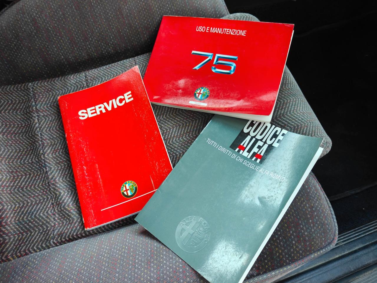 Alfa Romeo 75 motore nuovo