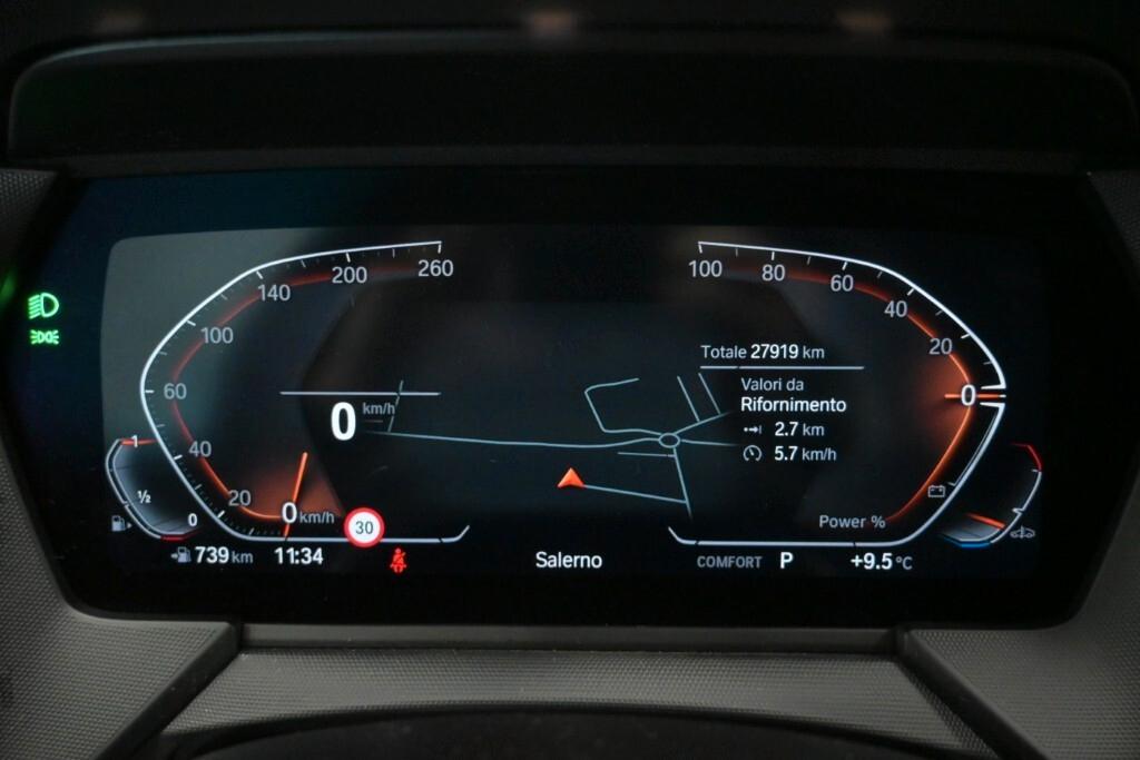 BMW 118i 136CV STEPTRONIC SPORT EDITION ( FARI LED - BMW DIGITAL COCKPIT - AMBIENT LIGHTS - NAVI - MIRROR - PARK ASSISTANT - TELECAMERA POST. - CERCHI 17 )