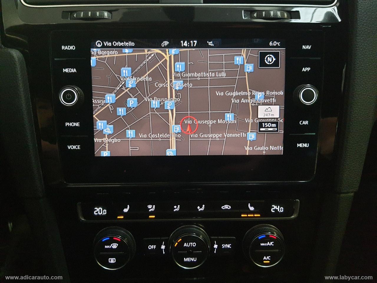 VOLKSWAGEN Golf 7.5 GTD 2.0 TDI 184 CV DSG 5p.