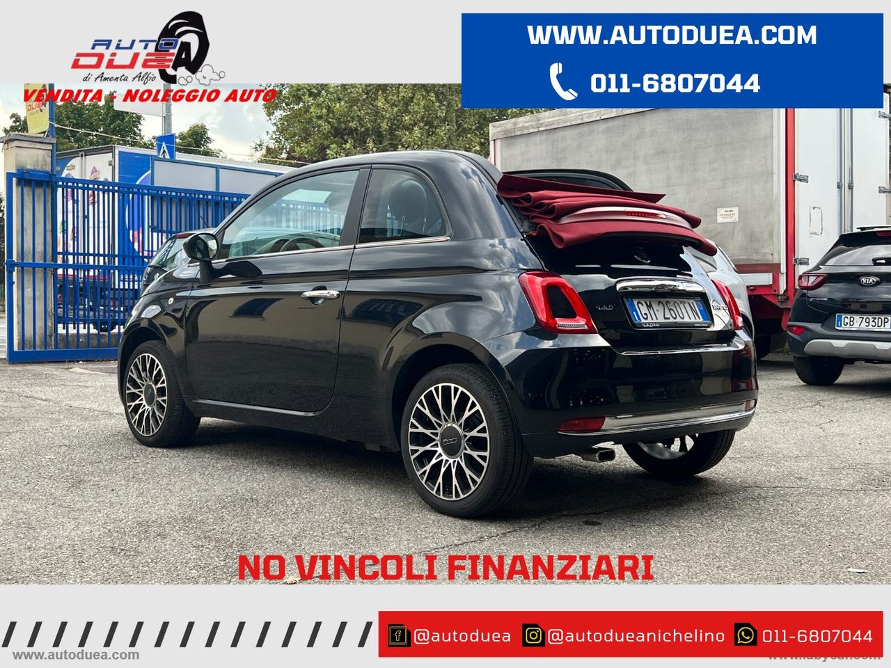 FIAT 500 C 1.0 Hybrid Cult NO VINCOLI FINAZIARI
