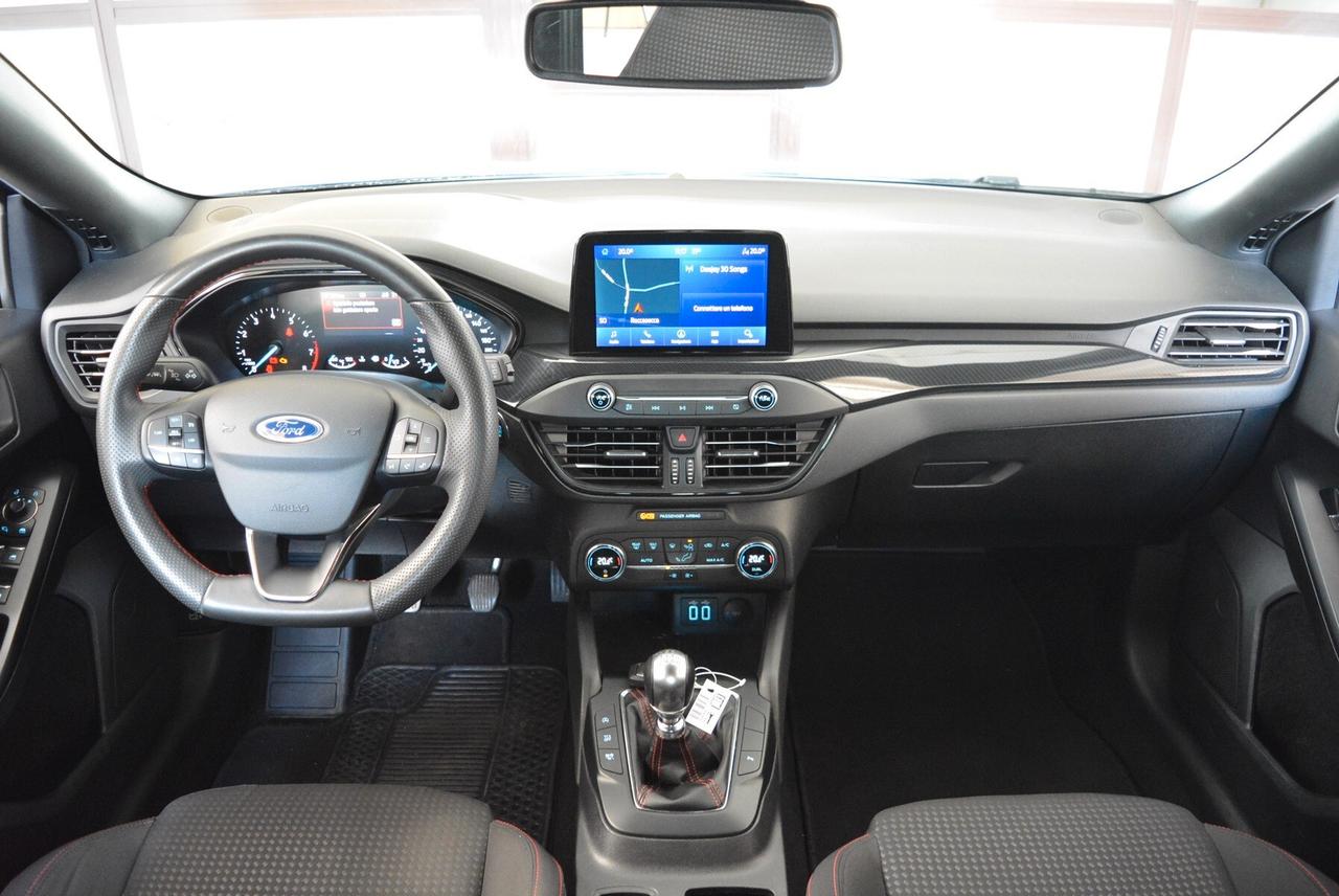 Ford Focus 10 Hybrid 125 CV 5 porte ST-Line telecamera