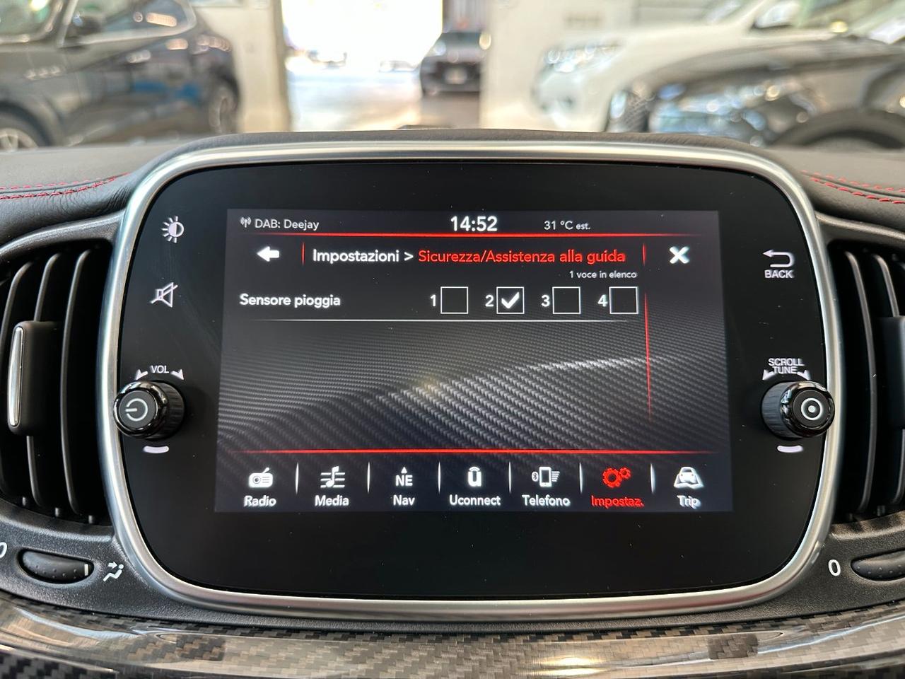 Abarth 595 1.4 t-jet Competizione 180cv auto - Tetto-Carplay-Beats-FULL