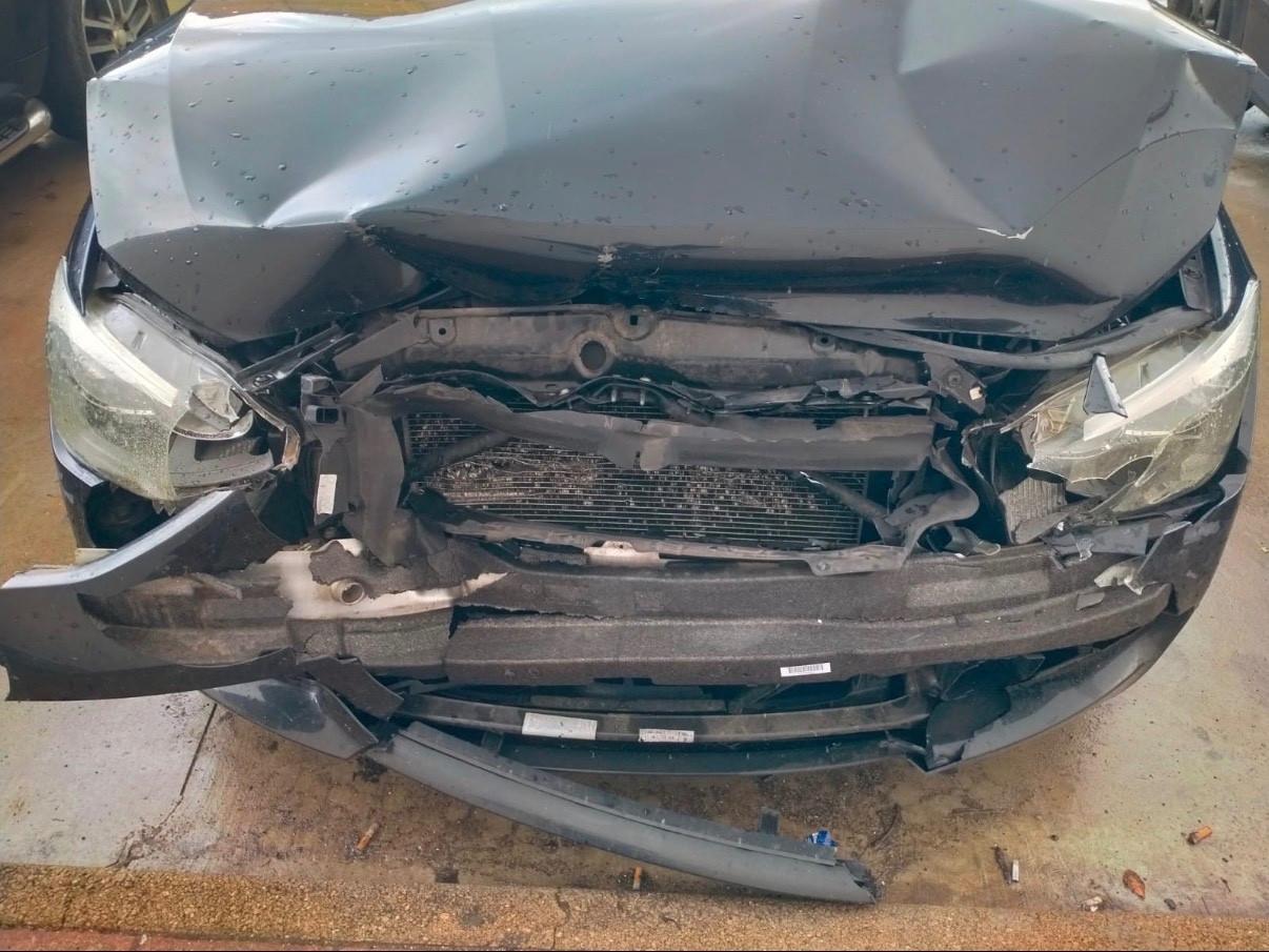 Bmw 120d 5p. Sport 184 cv sinistrata funzionante