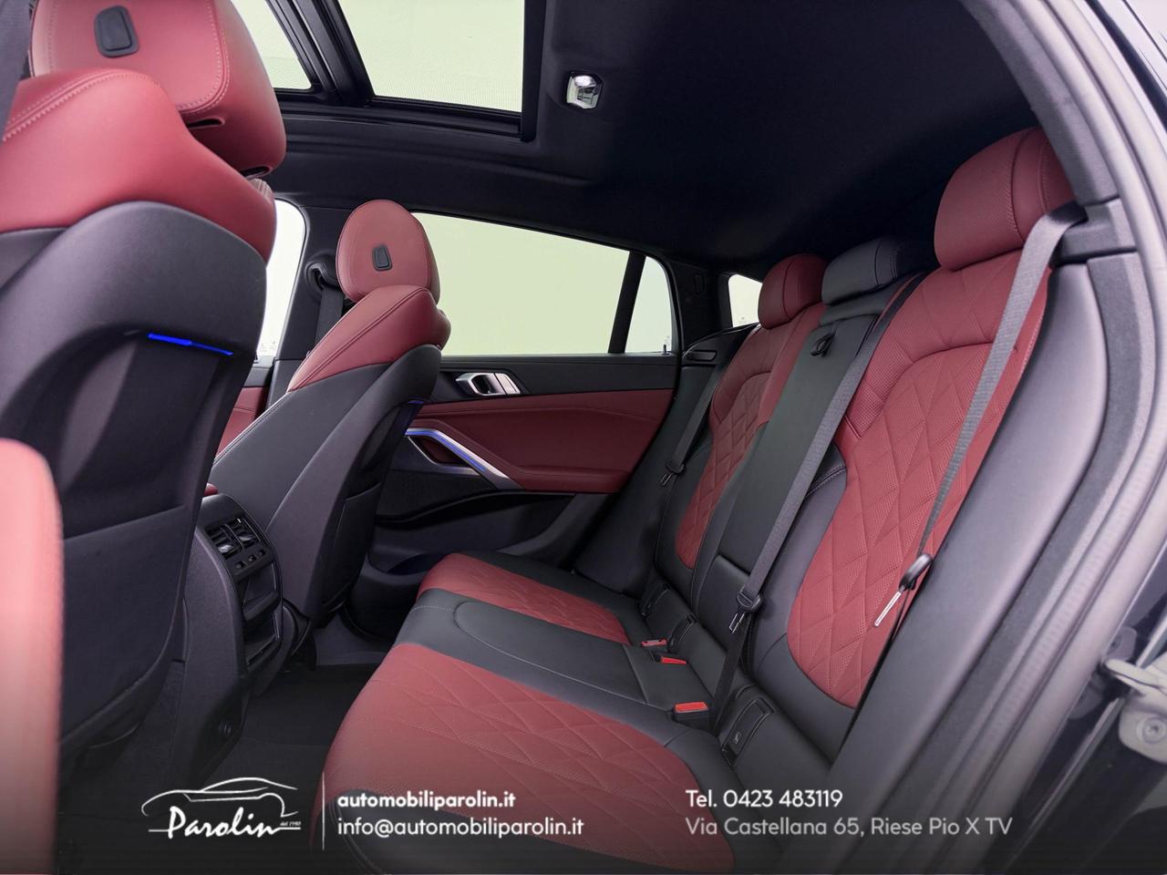 BMW X6 xDrive40d mhev 48V Msport Tetto-360°-21''