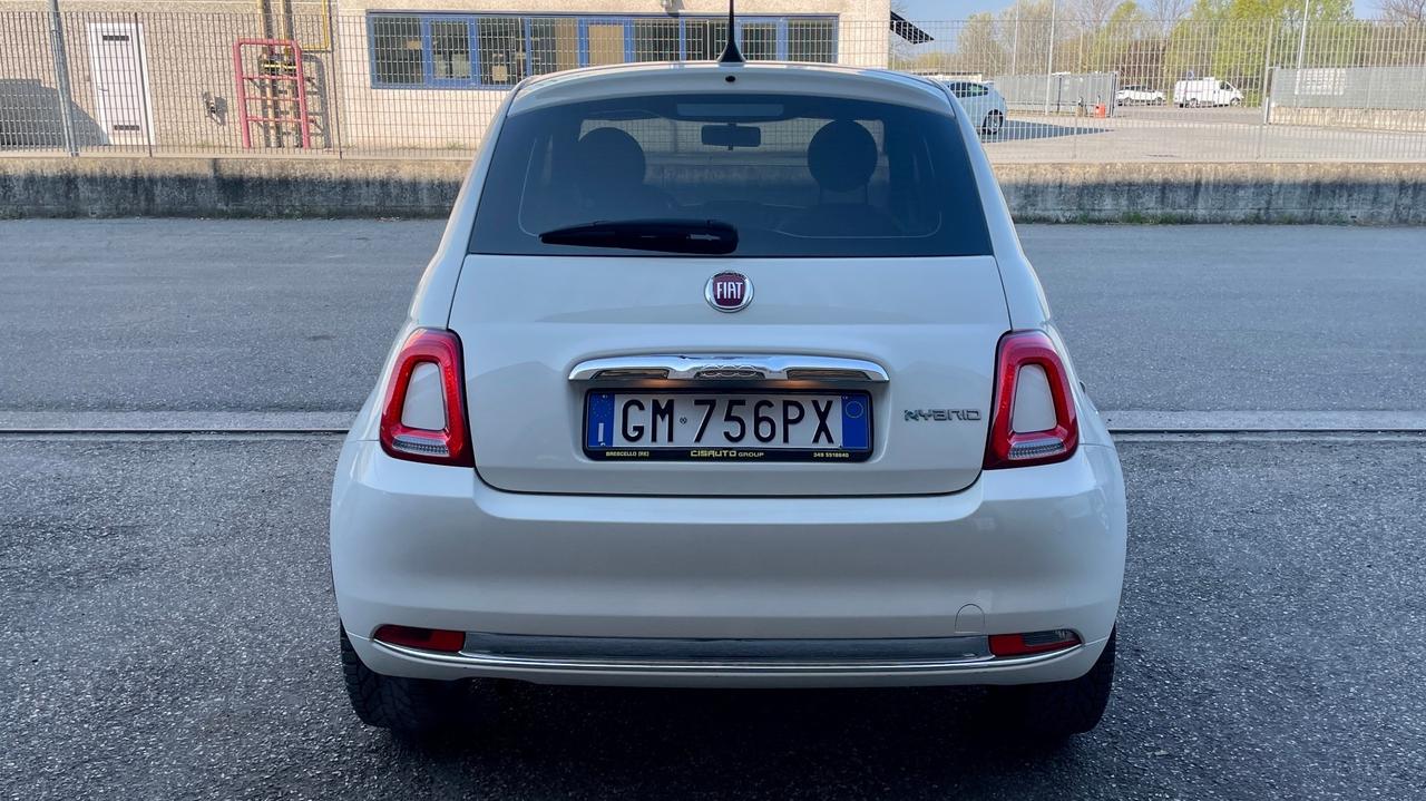 FIAT 500 1.0 HYBRID DOLCEVITA 69CV - TETTO, PELLE, NEOPATENTATI