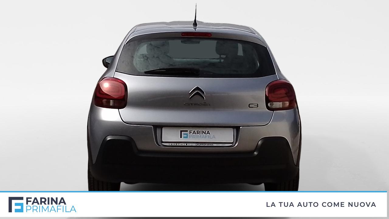 CITROEN C3 1.2 puretech Plus s&s 83cv neopatentati
