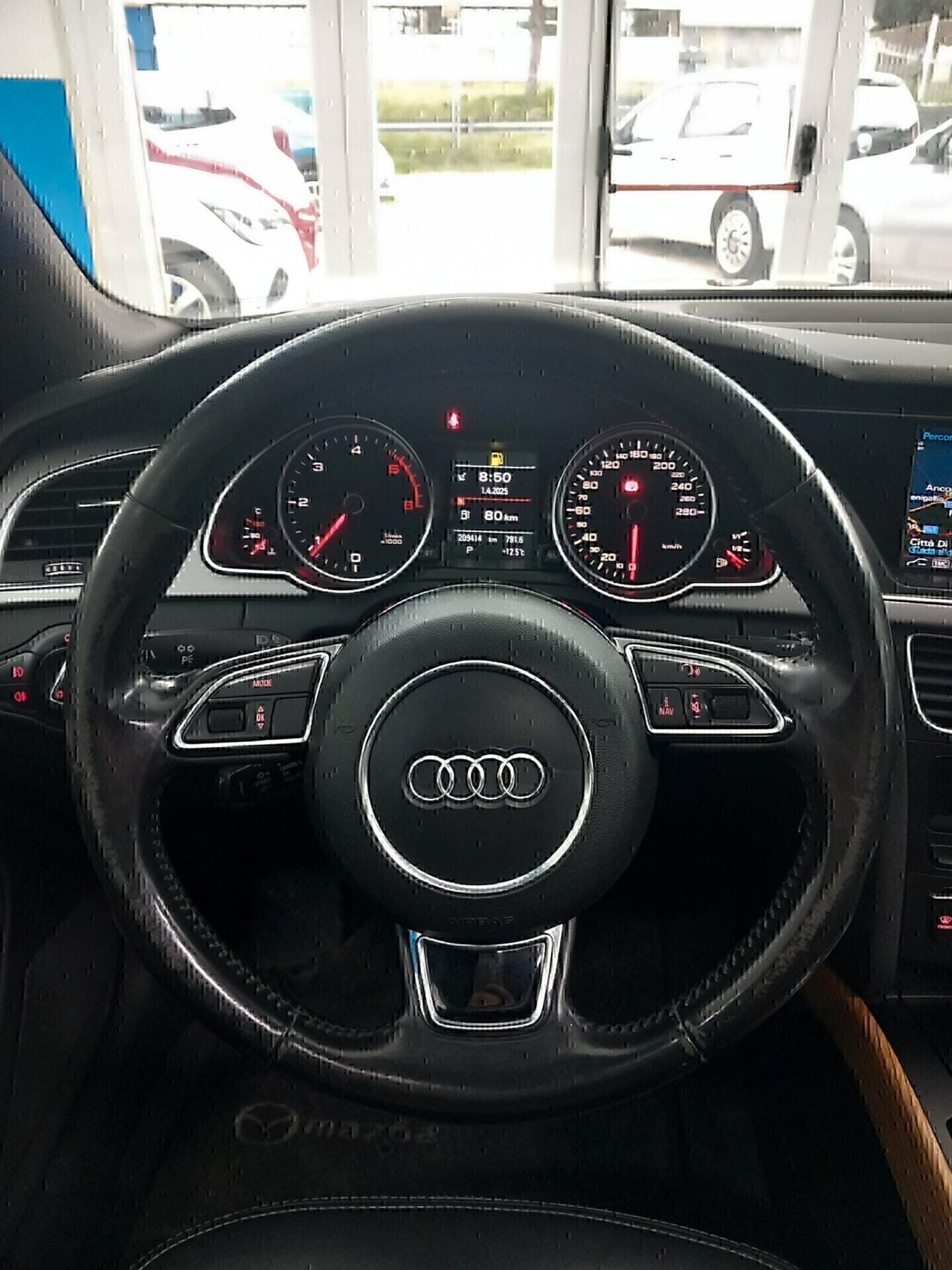 Audi A5 SPB 2.0 TDI 177 cv anno 2013 automatica 209 mila km