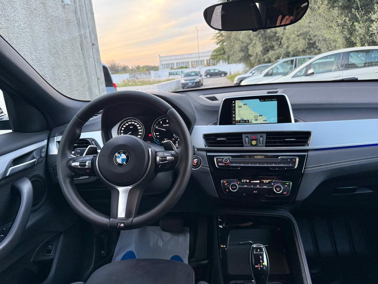 Bmw X2 xDrive20d Msport,LED multicolore,alcantara con cuc.gialle,cerchi neri,FULL OPTIONAL