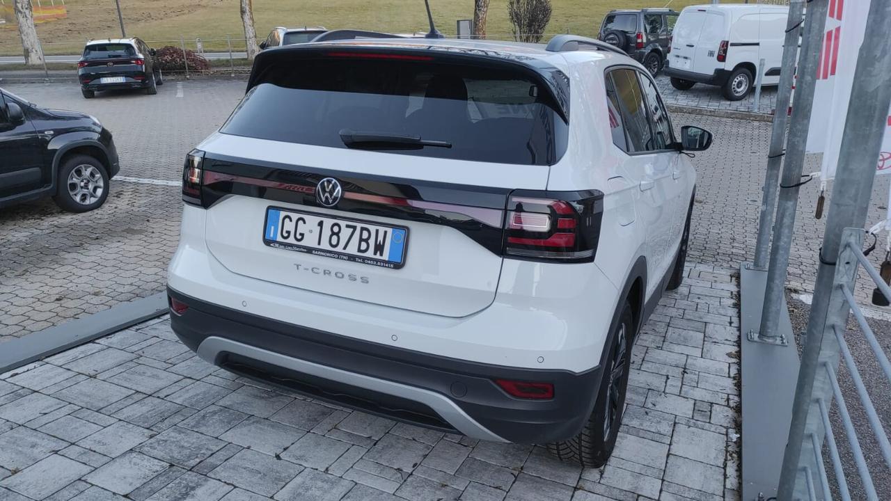 VOLKSWAGEN T-CROSS 1.0 BENZINA 95CV MANUALE