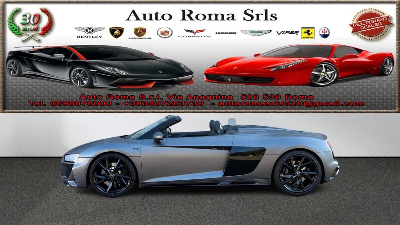 Audi R8 Spyder V10 RWD S tronic performance