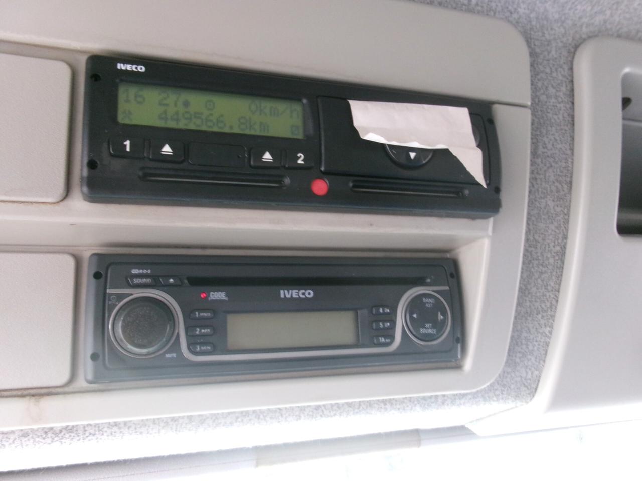 Iveco EUROCARGO 120/22 E5 GRU EFFER 14600/2S 4 PIEDI +CASSONE FISSO DA 4.20 METRI
