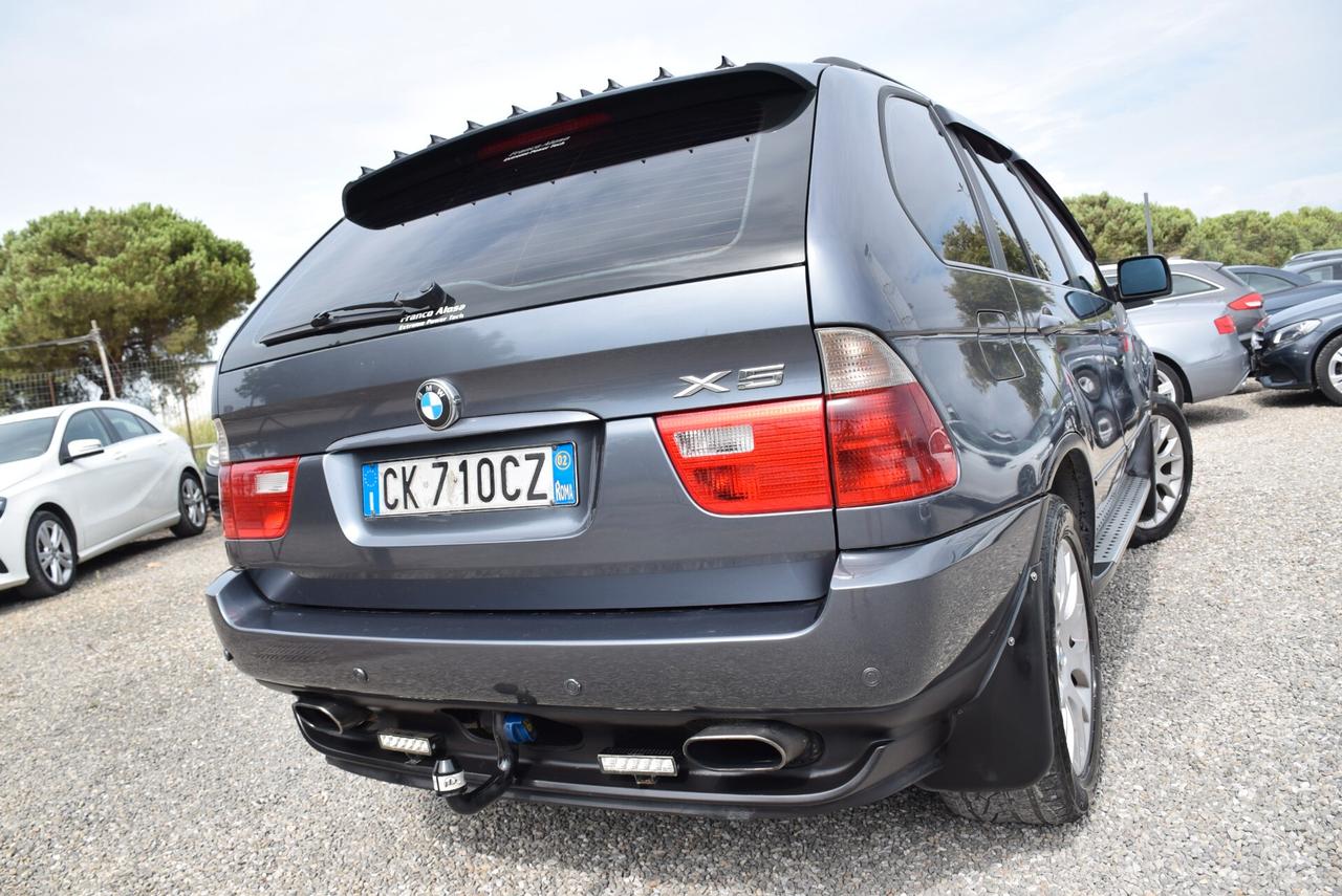 Bmw X5 3.0d 5m GANCIO TRAINO-NAVI-SENSORI-PELLE FULL