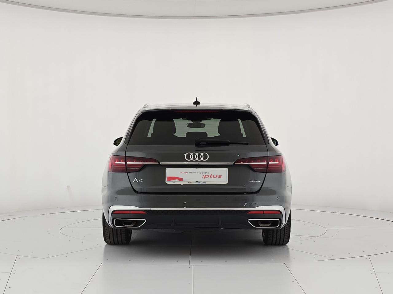 Audi A4 avant 40 2.0 tfsi mhev s line edition quattro 204cv s-tronic