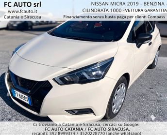 Nissan Micra 1.0 IG 12V Acenta 2019 - PARI AL NUOVO - 12 MESI KASCO OMAGGIO