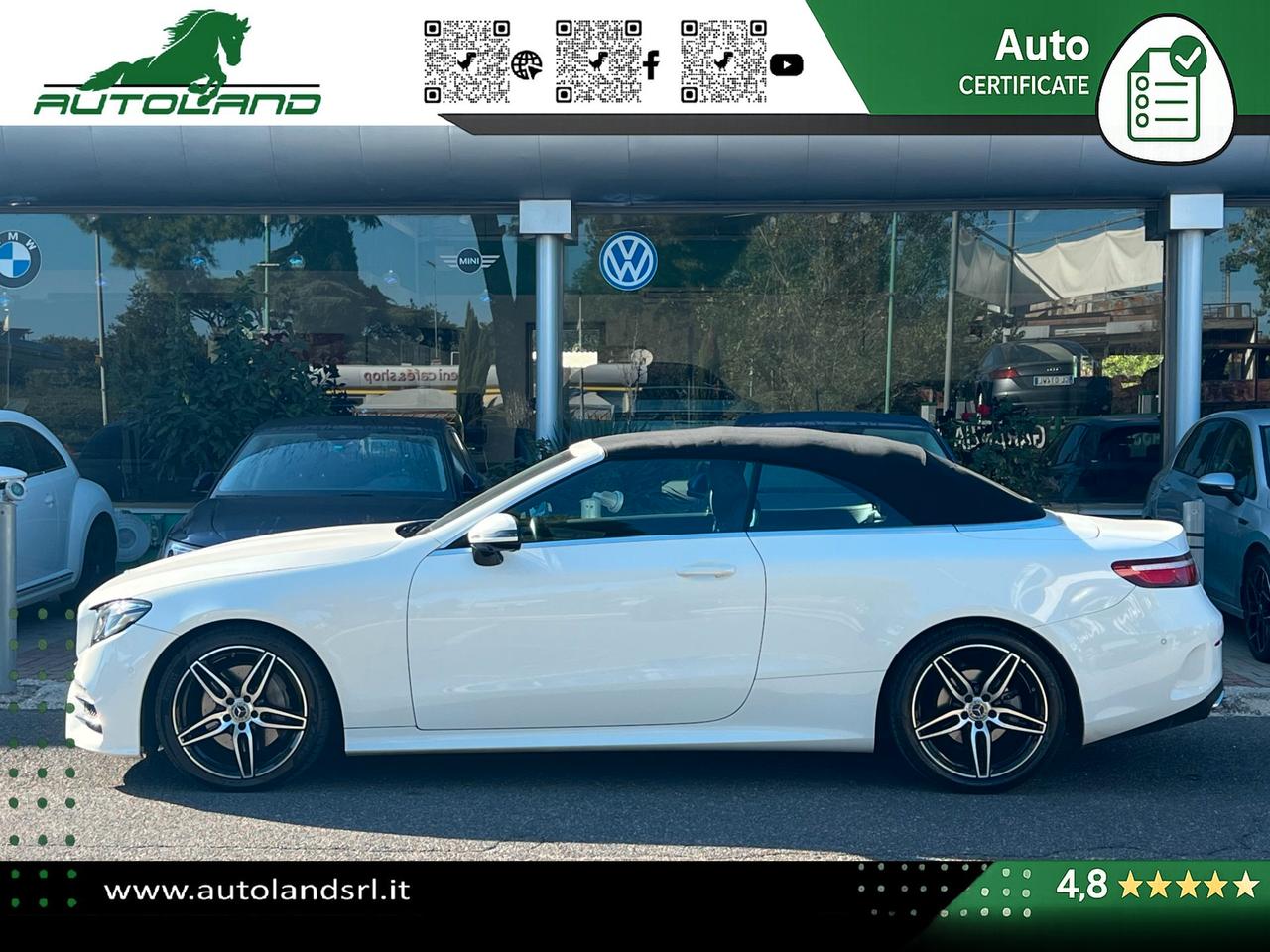 Mercedes E 220 Premium Plus 9G-Tronic Plus Cabrio