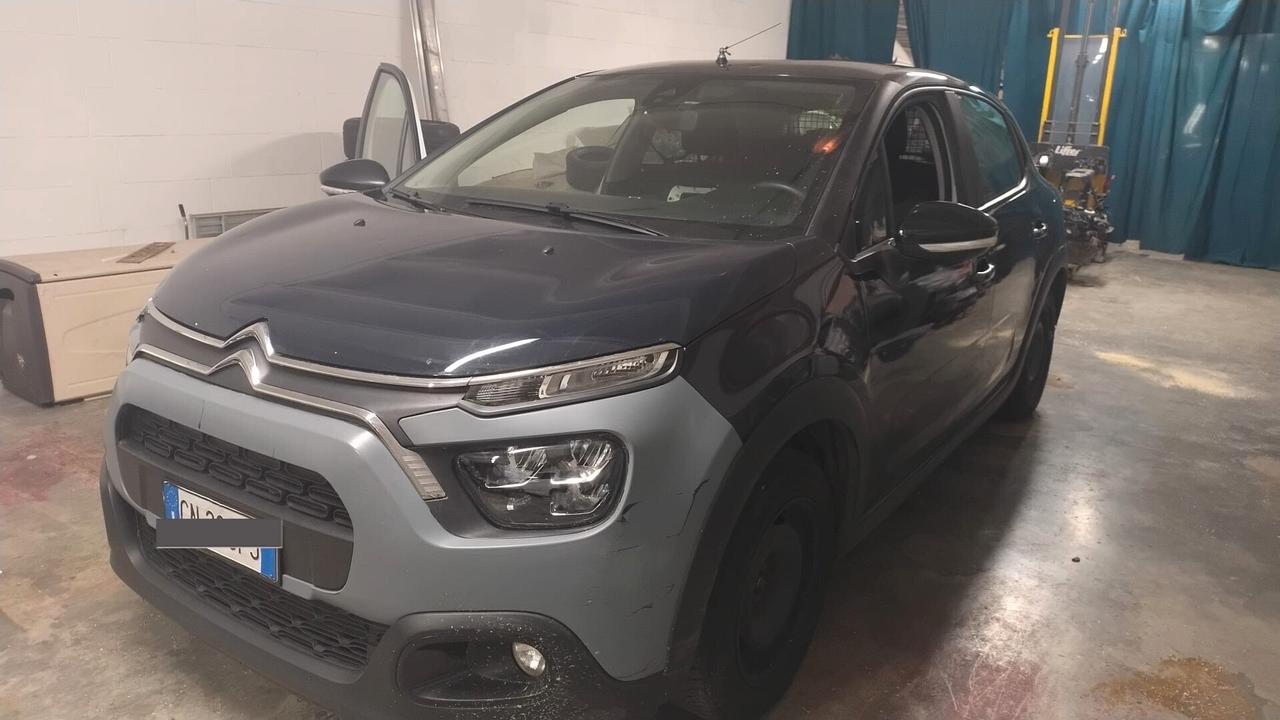 Citroen C3 2 posti Autocarro